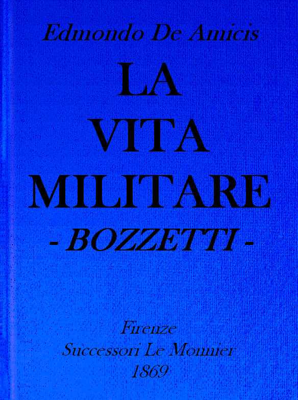 La vita militare: bozzetti cover