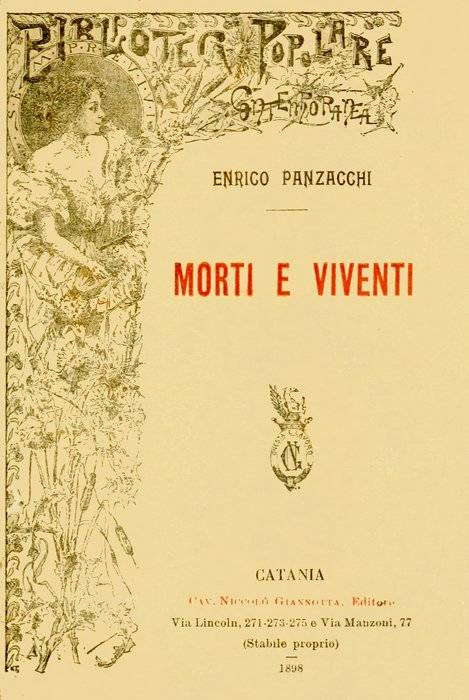 Morti e viventi cover