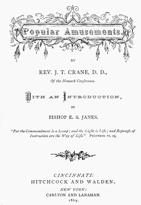 Popular Amusements cover