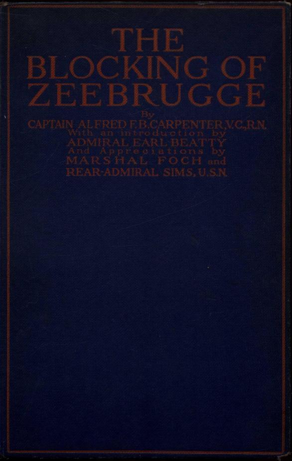 The Blocking of Zeebrugge cover