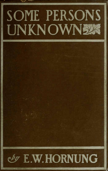 Some Persons Unknown cover