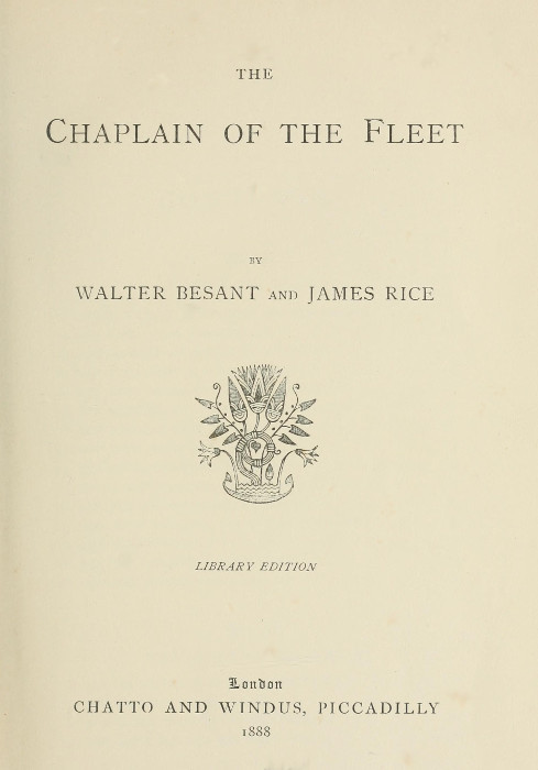 The Chaplain of the Fleet cover