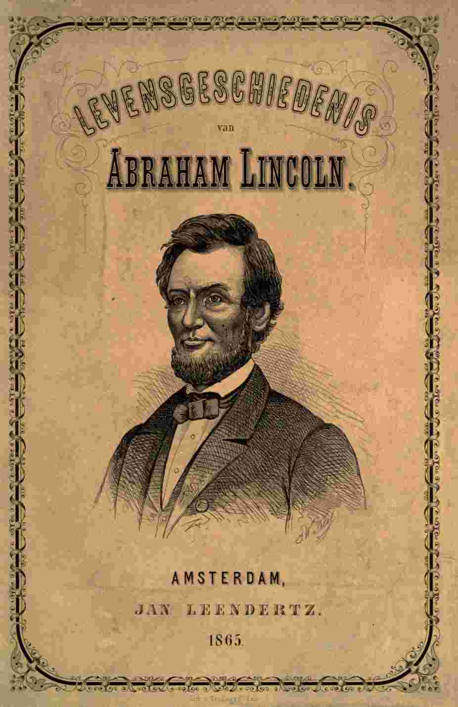 Abraham Lincoln geschetst in zijn leven en daden cover