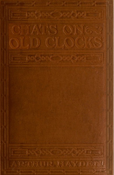Chats on Old Clocks cover