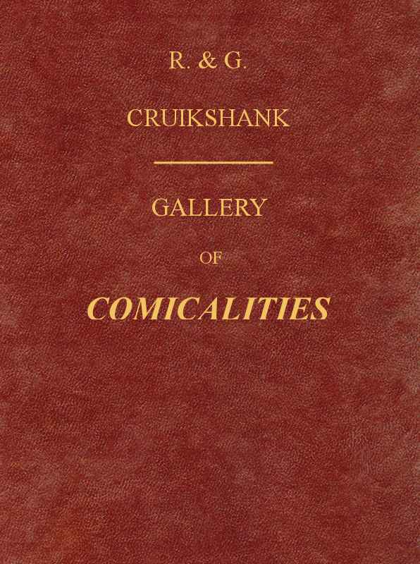 Gallery of Comicalities; Embracing Humorous Sketches cover