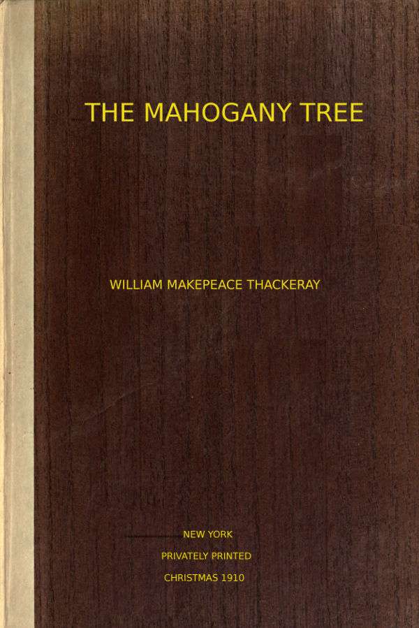 The Mahogany Tree cover