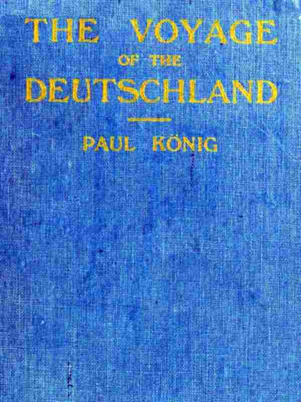The Voyage of the "Deutschland" cover