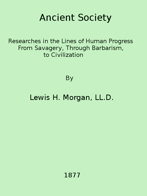 Ancient society cover