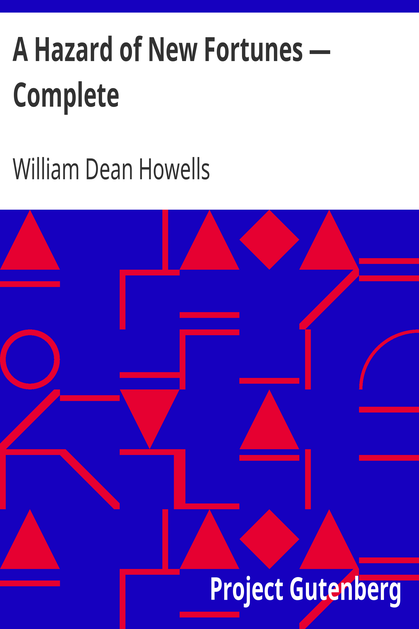 A Hazard of New Fortunes — Complete cover