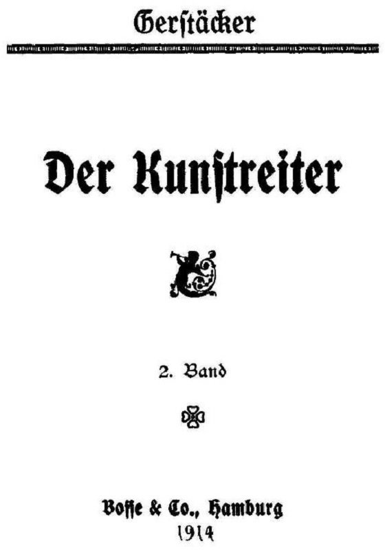Der Kunstreiter, 2. Band cover