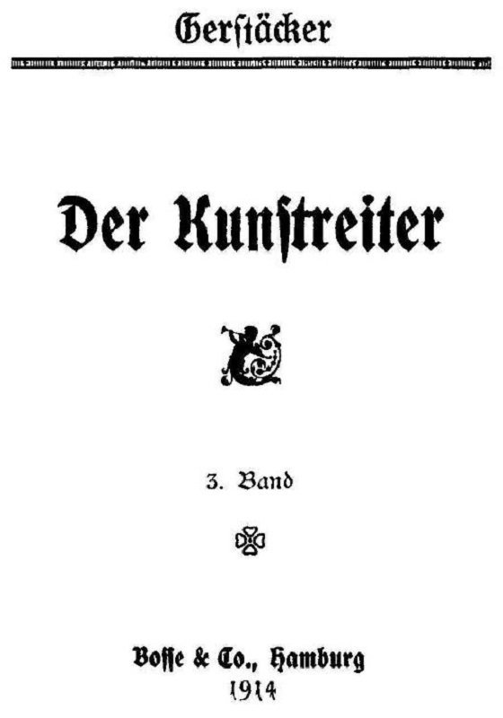 Der Kunstreiter, 3. Band cover
