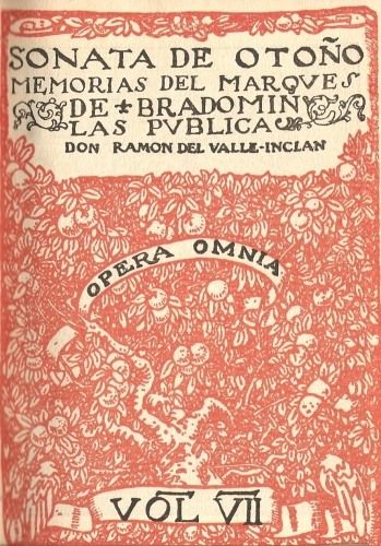 Sonata de otoño; Sonata de invierno: memorias del Marqués de Bradomín cover