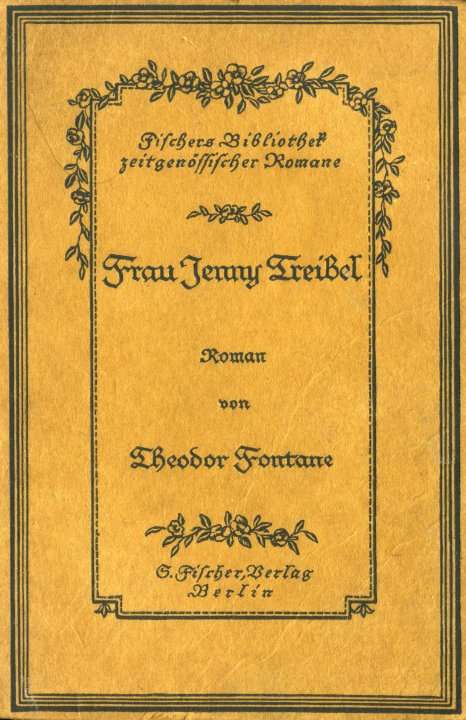 Frau Jenny Treibel: Roman aus der Berliner Gesellschaft cover