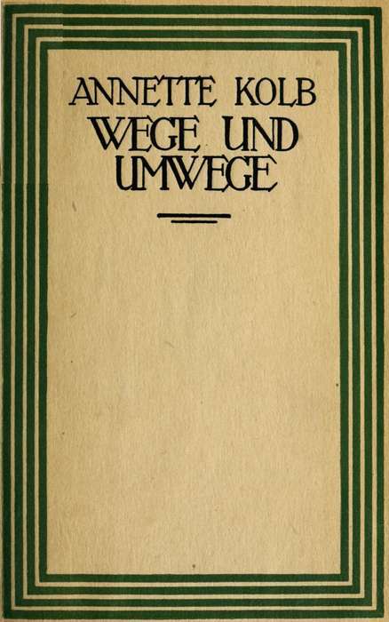 Wege und Umwege cover