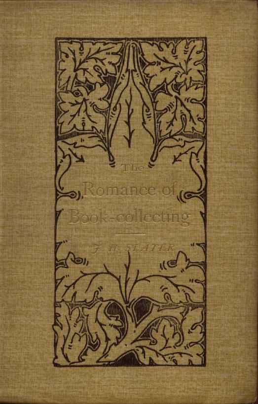 The Romance of Book-Collecting cover