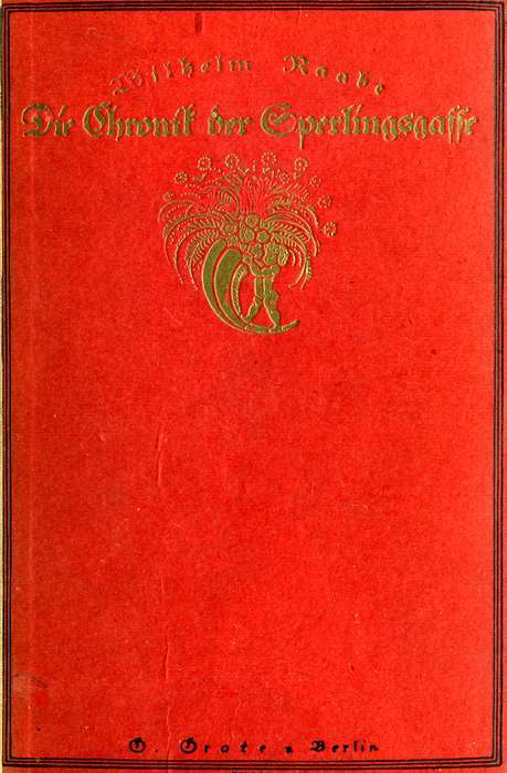Die Chronik der Sperlingsgasse cover