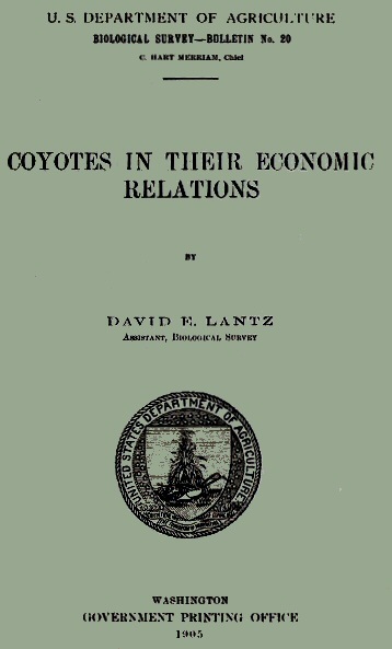 Coyotes in Their Economic Relations cover