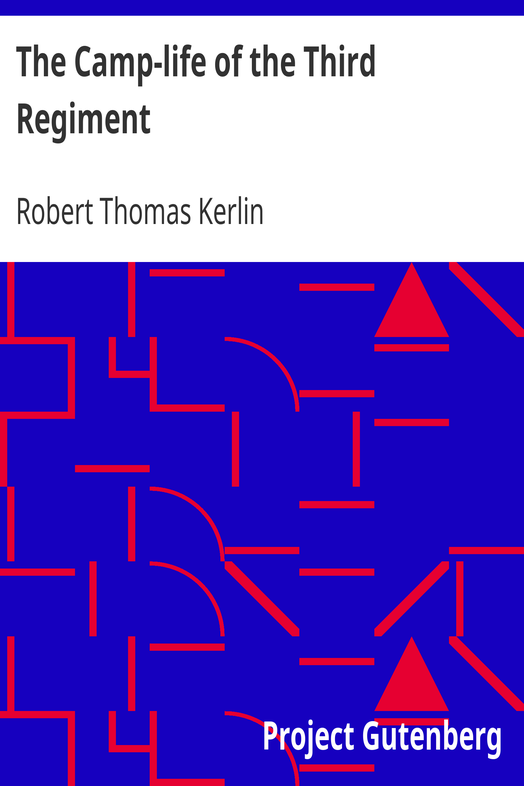 The Camp-life of the Third Regiment cover