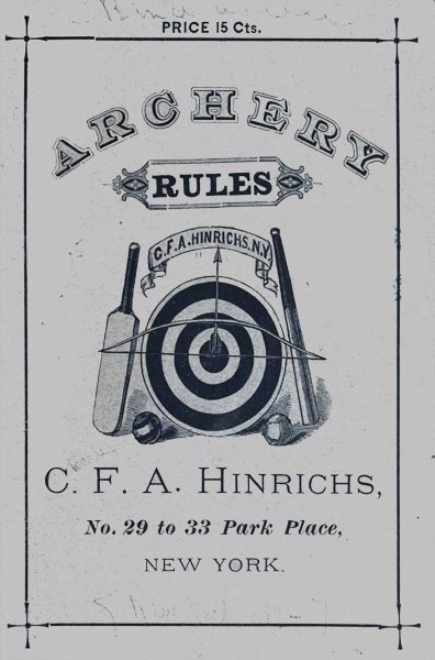 Archery Rules cover