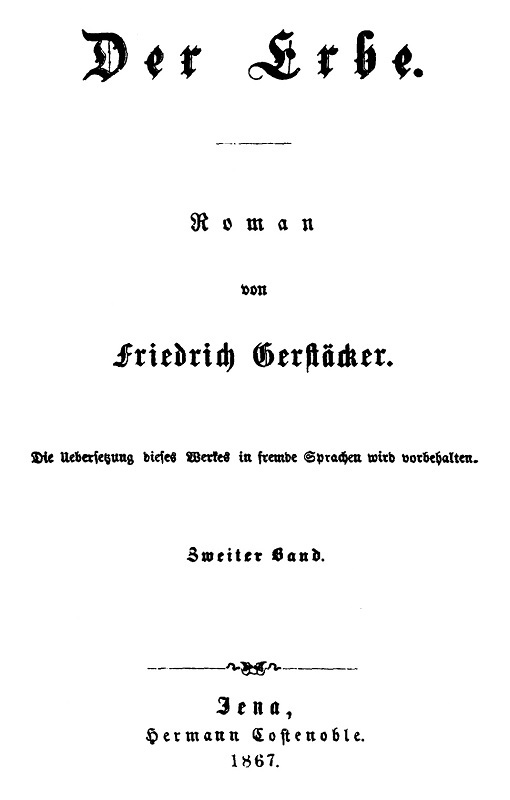 Der Erbe: Roman. Zweiter Band. cover