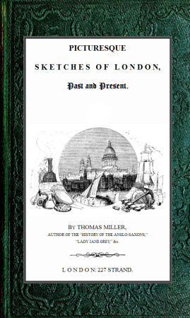 Picturesque Sketches of London, Past and Present cover