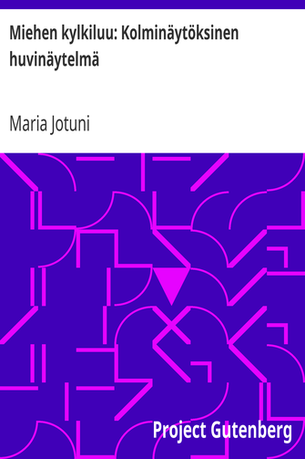 Miehen kylkiluu: Kolminäytöksinen huvinäytelmä cover