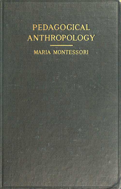 Pedagogical Anthropology cover