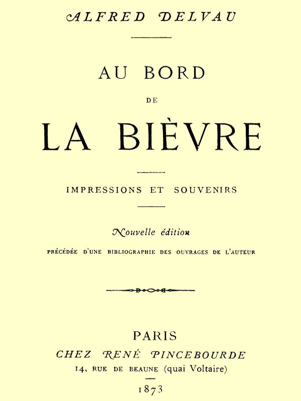 Au bord de la Bièvre: impressions et souvenirs cover