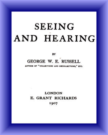 Seeing and Hearing cover
