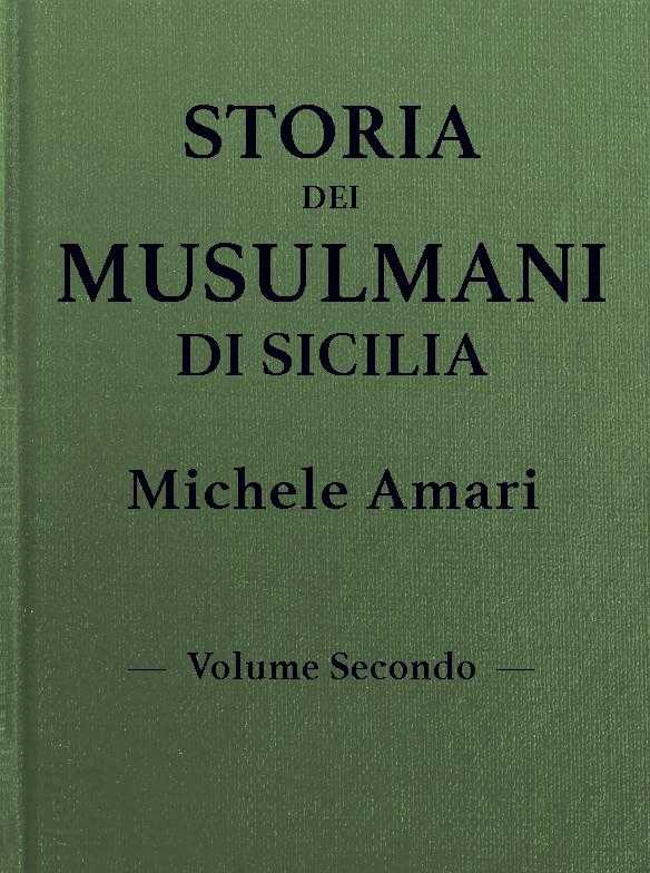 Storia dei musulmani di Sicilia, vol. II cover