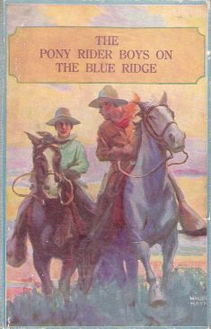 The Pony Rider Boys on the Blue Ridge; or, A Lucky Find in the Carolina Mountains cover