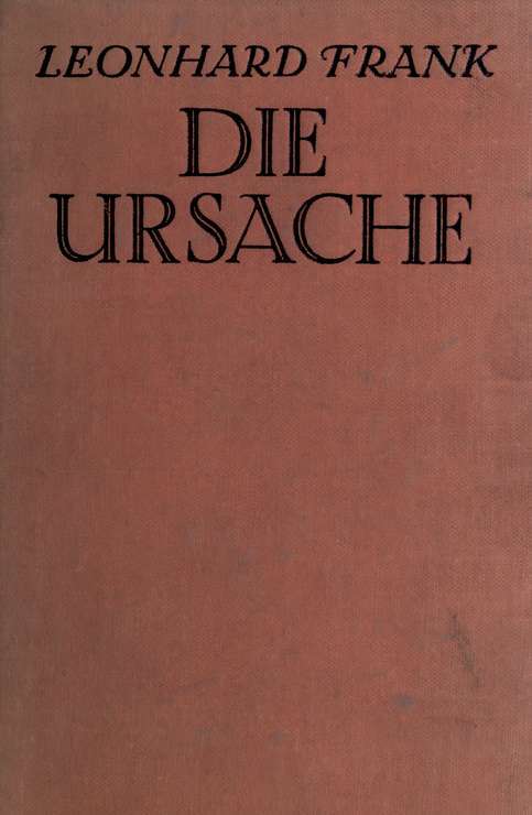 Die Ursache: Erzählung cover