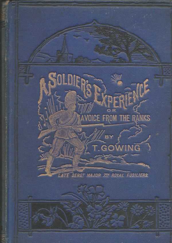 A Soldier's Experience; or, A Voice from the Ranks / Showing the Cost of War in Blood and Treasure. A Personal Narrative of the Crimean Campaign, from the Standpoint of the Ranks; the Indian Mutiny, and Some of its Atrocities; the Afghan Campaigns of 1863 cover