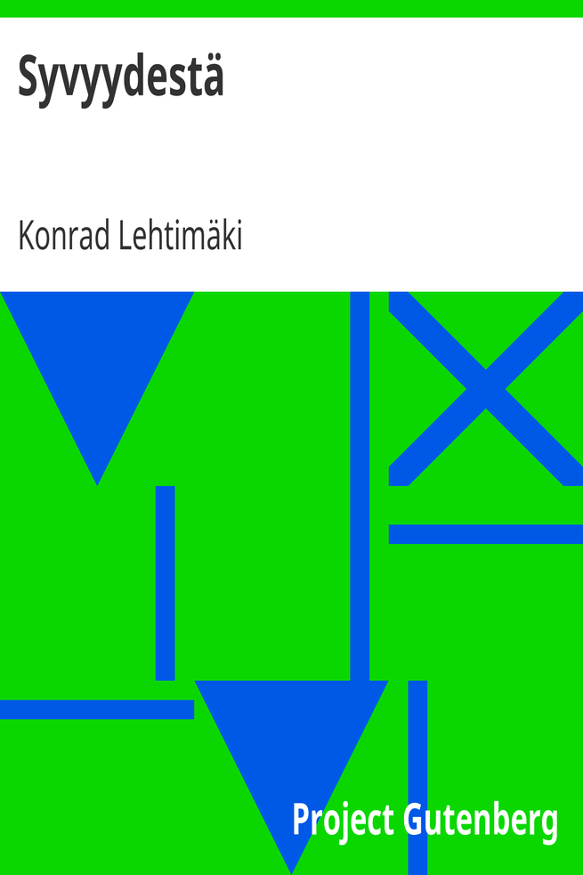 Syvyydestä cover