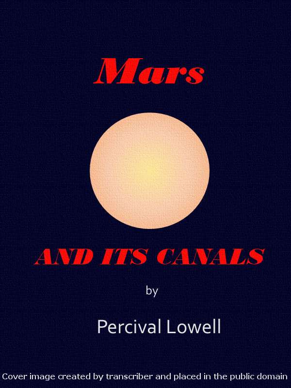Mars and Its Canals cover