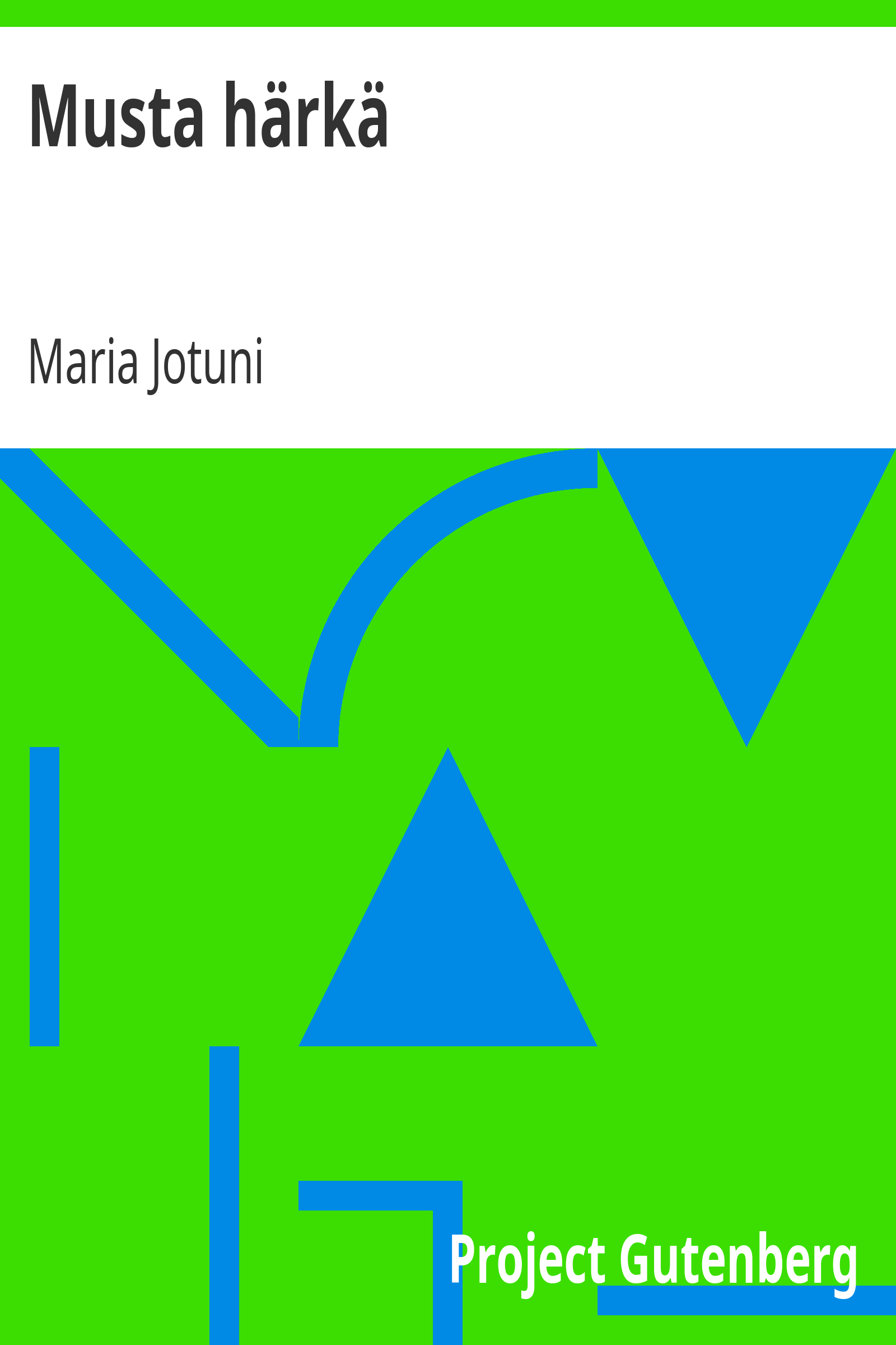 Musta härkä cover