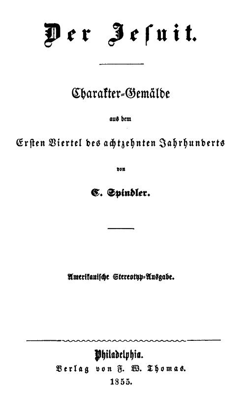 Der Jesuit / Charakter-Gemälde aus dem ersten Viertel des 18. Jahrhunderts cover