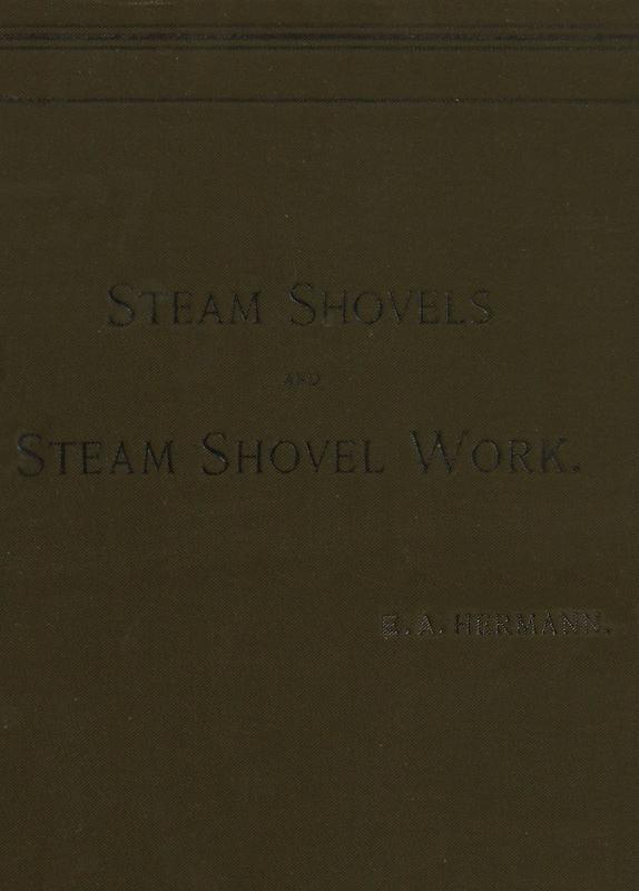 Steam Shovels and Steam Shovel Work cover