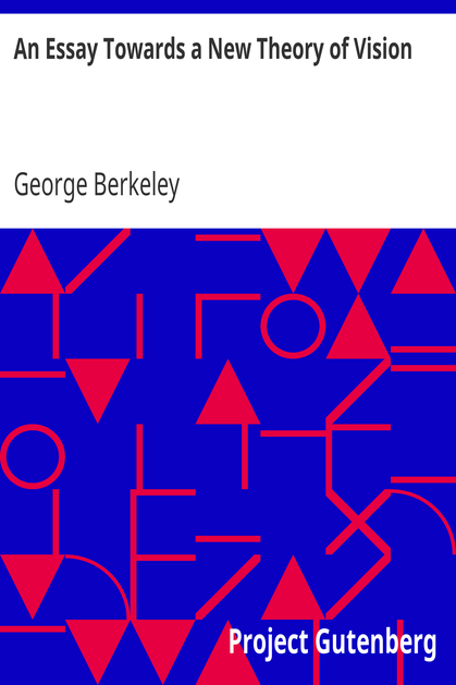 An Essay Towards a New Theory of Vision cover