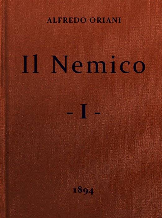 Il Nemico, vol. I cover