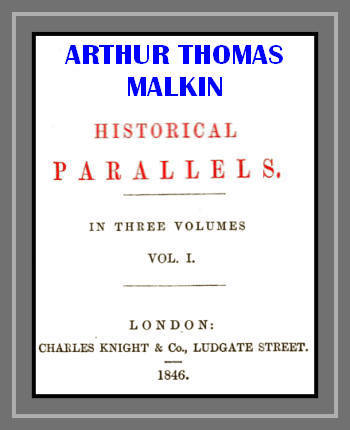 Historical Parallels, vol. 1 (of 3) cover