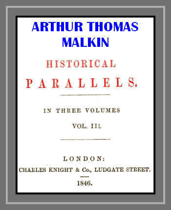 Historical Parallels, vol. 3 (of 3) cover