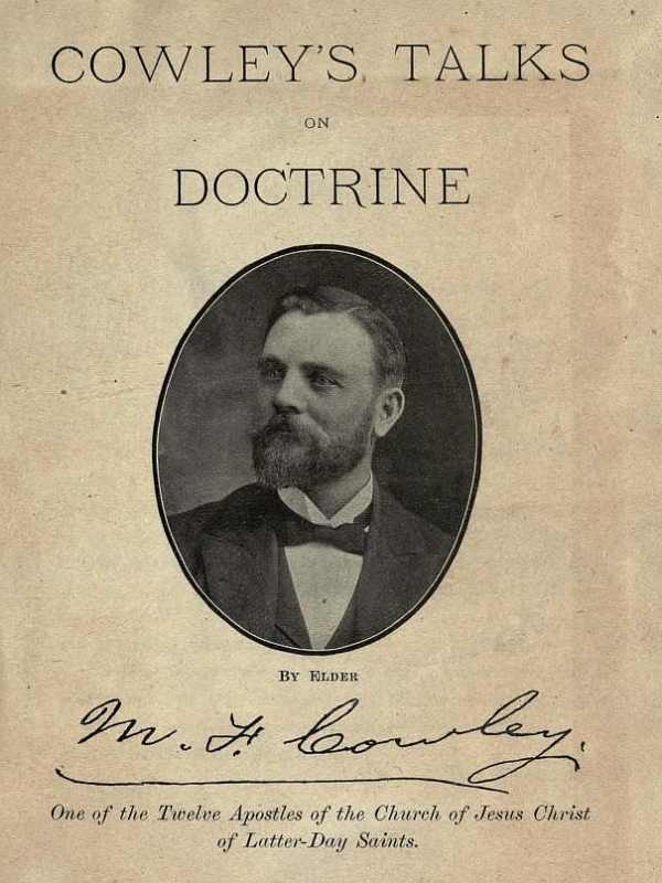 Cowley's Talks on Doctrine cover
