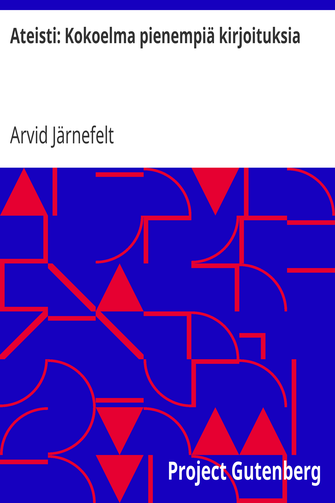 Ateisti: Kokoelma pienempiä kirjoituksia cover