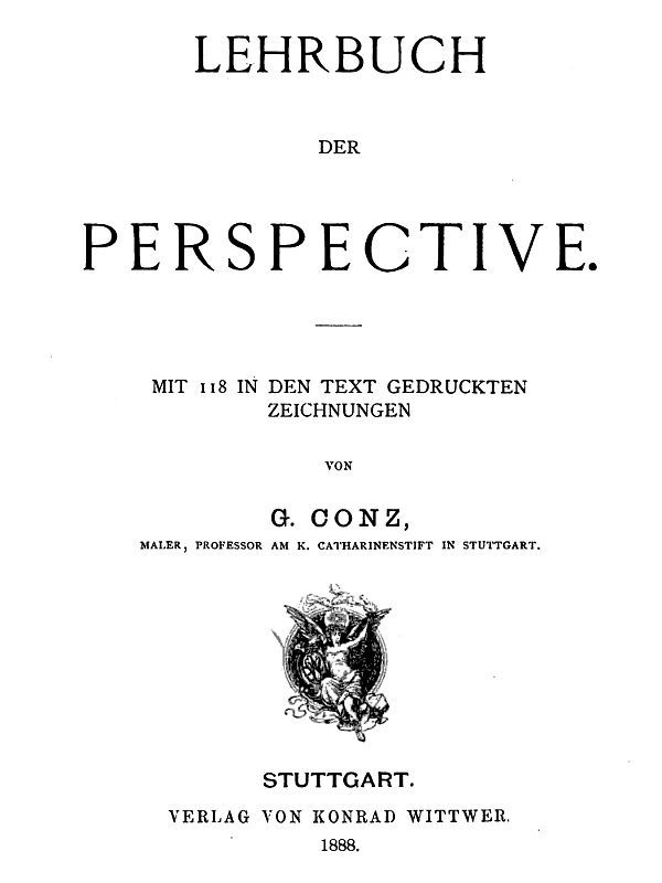 Lehrbuch der Perspective cover