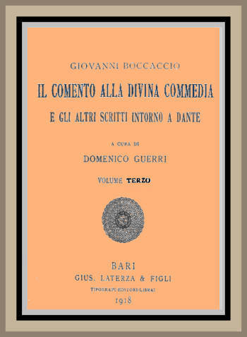 Il Comento alla Divina Commedia, e gli altri scritti intorno a Dante, vol. 3 cover