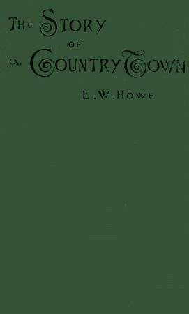 The Story of a Country Town cover