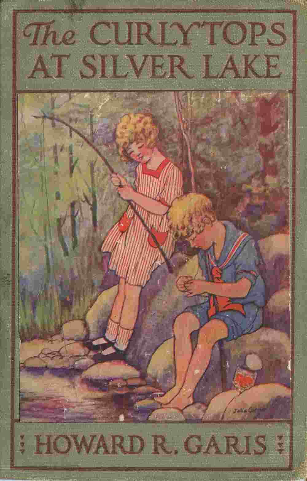 The Curlytops at Silver Lake; Or, On the Water with Uncle Ben cover