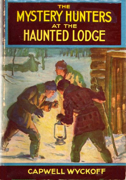 The Mystery Hunters at the Haunted Lodge cover