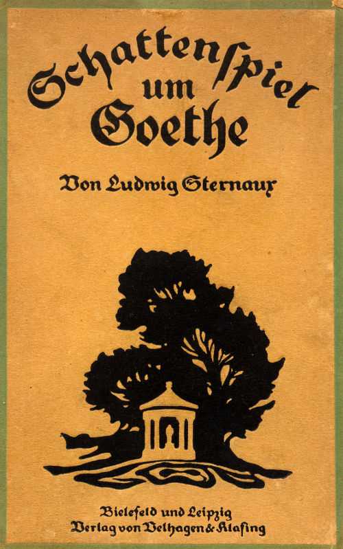 Schattenspiel um Goethe cover